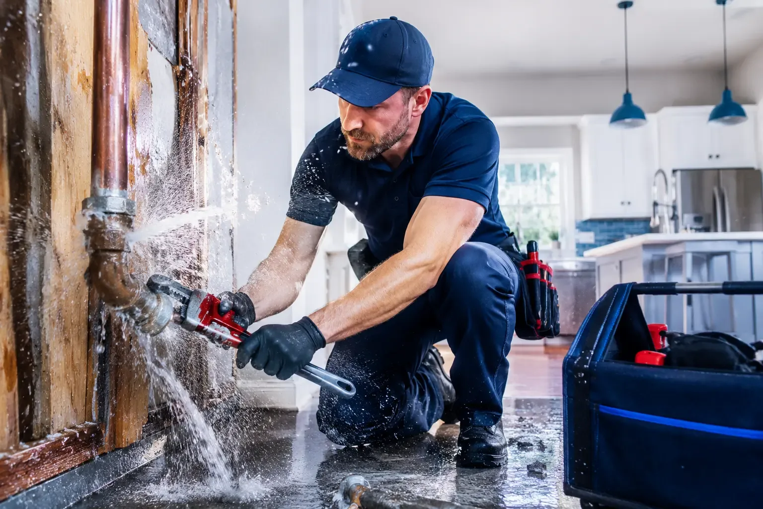 Local emergency pipe repair professionals in Bluewater, NM